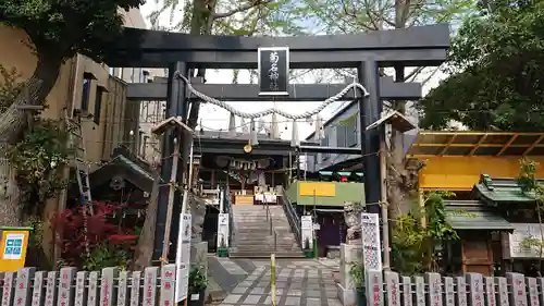 菊名神社の鳥居