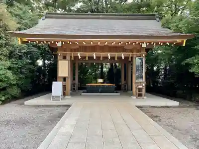 寒川神社の手水舎