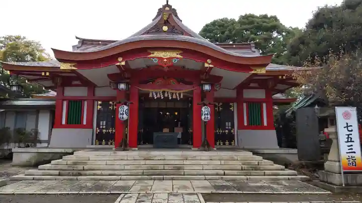 品川神社の本殿・本堂
