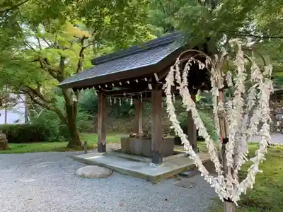 足羽神社の手水舎
