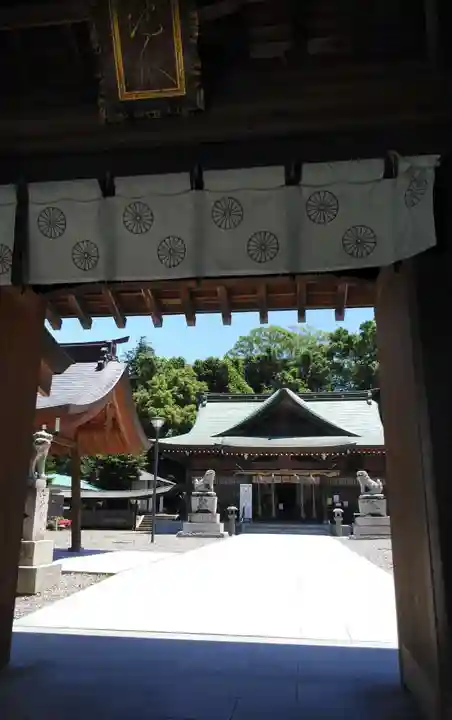 岡田神社の本殿・本堂