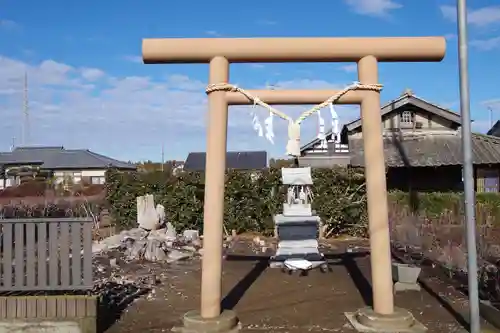 素鵞神社の鳥居