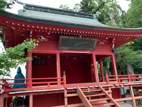 小名浜諏訪神社の本殿