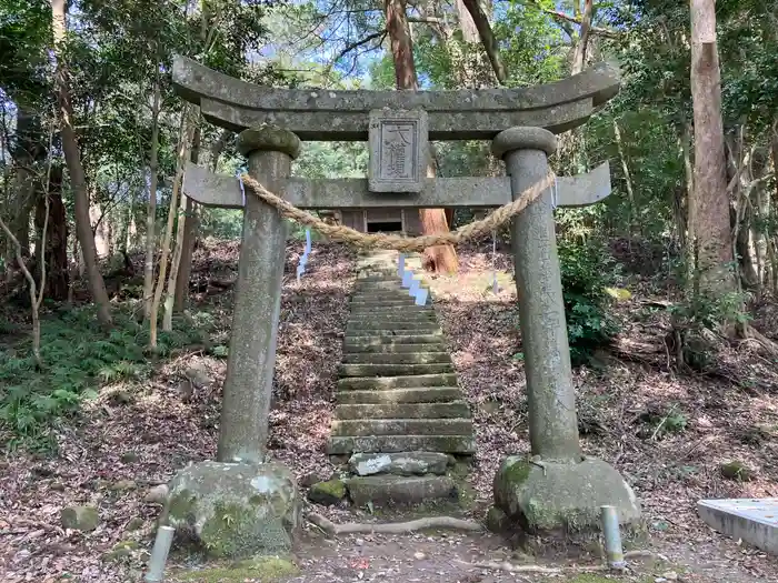 富貴寺の鳥居