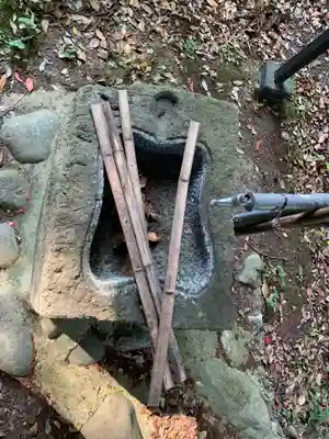 奥野神社の手水舎