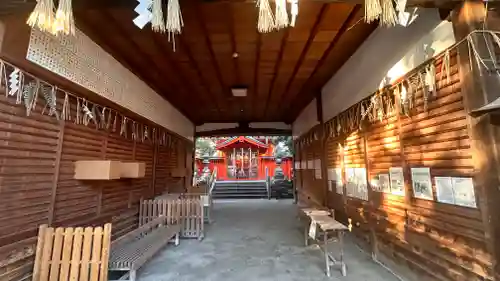 許波多神社（五ケ庄鎮座）の本殿・本堂