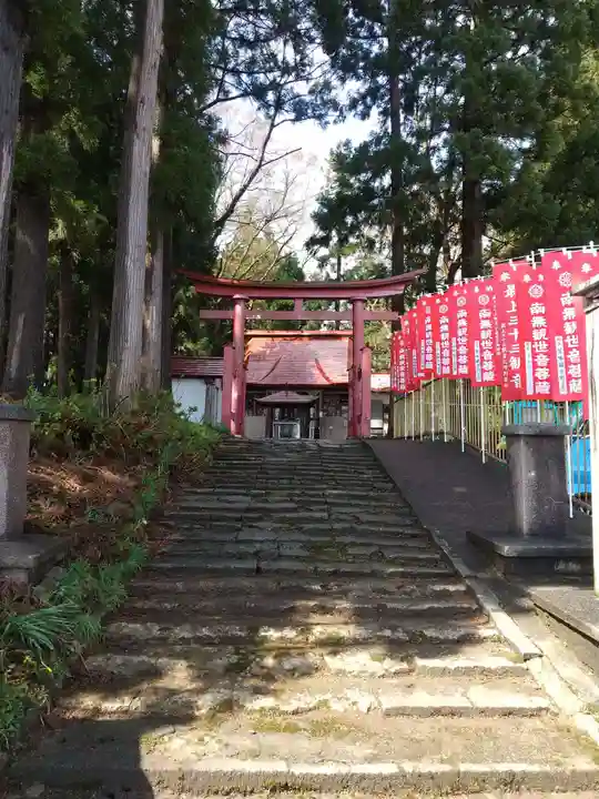 清行院 深堀観音堂の鳥居