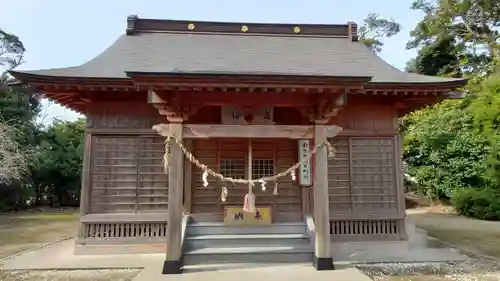 惶根神社の本殿・本堂