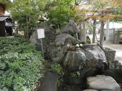 松戸神社の手水舎