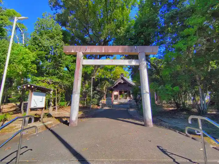 菅田神社の鳥居