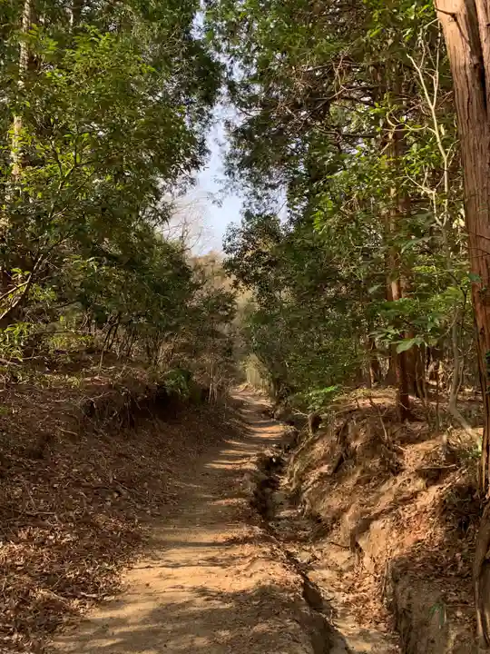 滝山不動尊の周辺