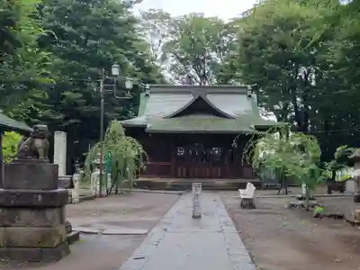上町氷川神社の本殿・本堂