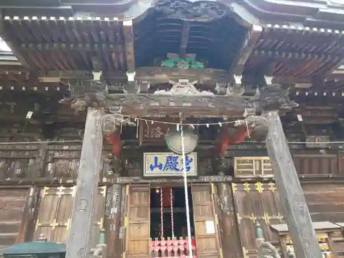 岩殿山安楽寺（吉見観音）の本殿