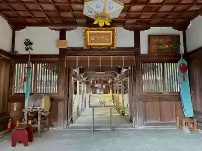 阿自岐神社の本殿・本堂