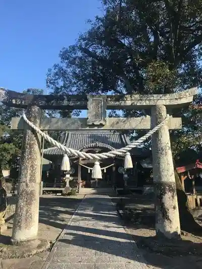 網田神社の鳥居