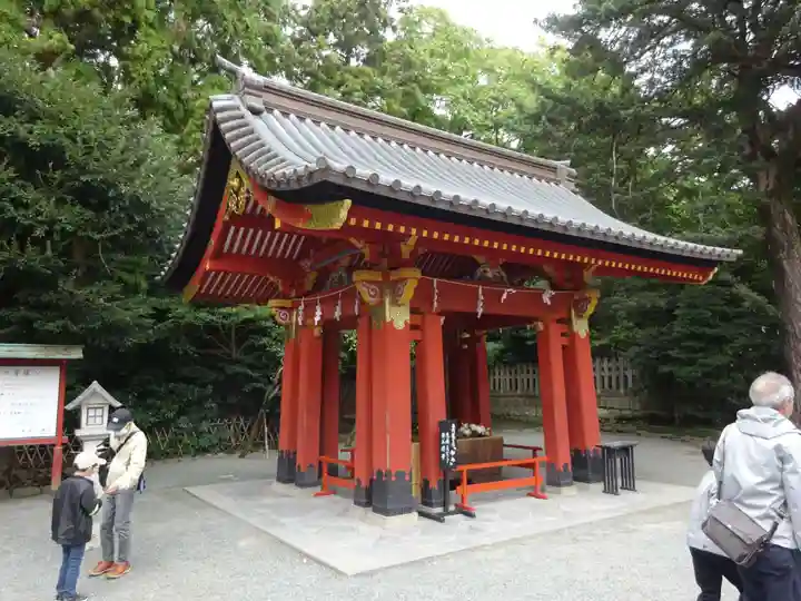鶴岡八幡宮の手水舎