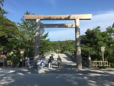 伊勢神宮内宮(皇大神宮)の鳥居