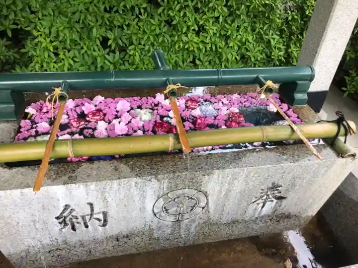 伊和志津神社の手水舎