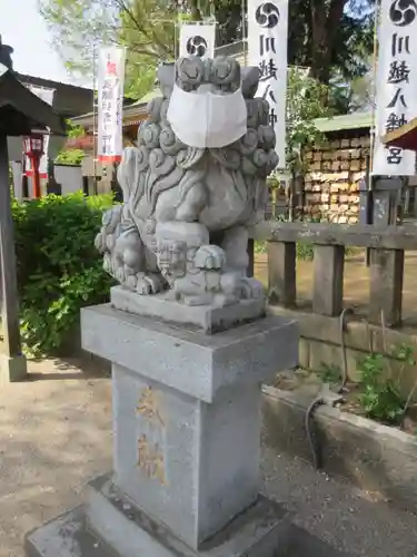 川越八幡宮の狛犬