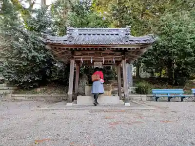 日吉神社の手水舎