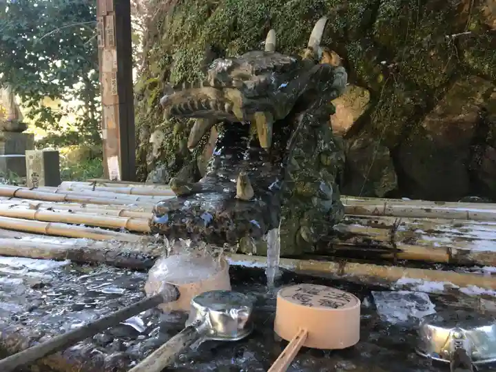 施福寺の手水舎