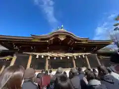 寒川神社の本殿