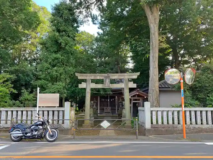 虎狛神社の鳥居
