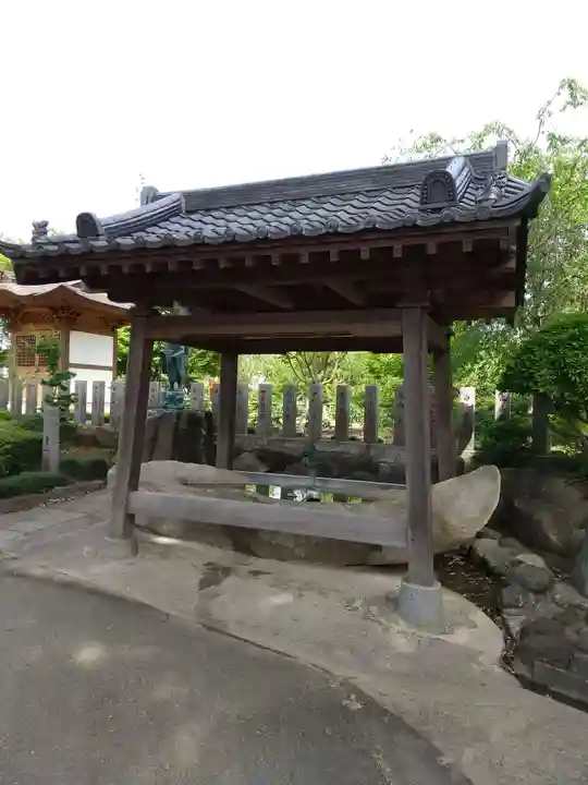 永光寺(牡丹不動尊) の手水舎