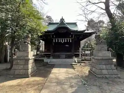 上石原若宮八幡神社の本殿