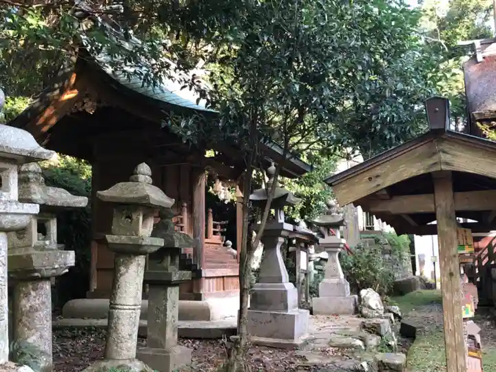 厳原八幡宮神社の末社・摂社