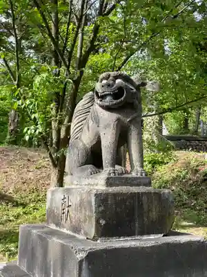 愛別神社の狛犬