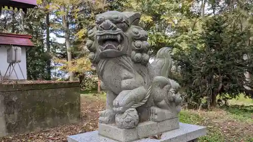 智恵文神社の狛犬