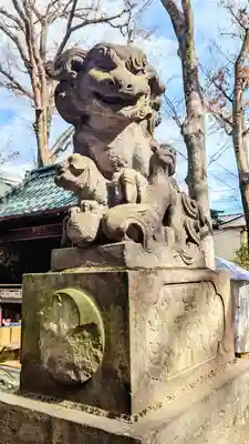 戸越八幡神社の狛犬