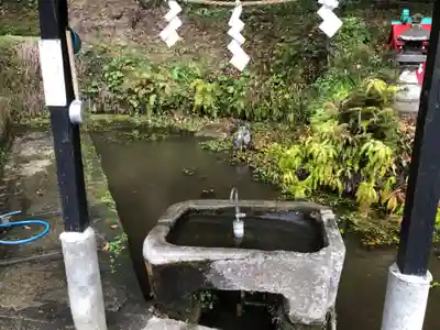 韓国宇豆峰神社の手水舎