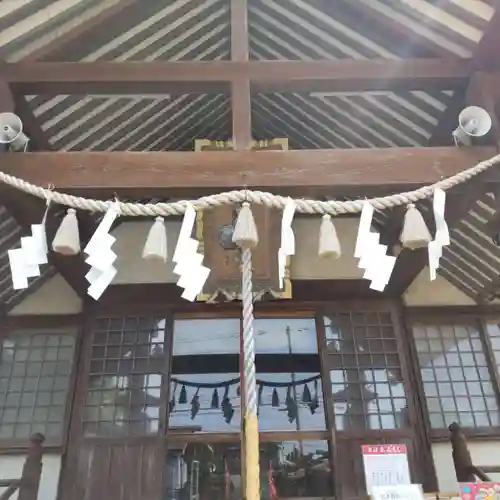 七重浜海津見神社の本殿