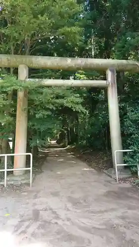 縣神社の鳥居