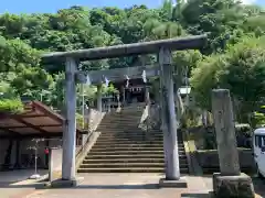 阿治古神社の鳥居