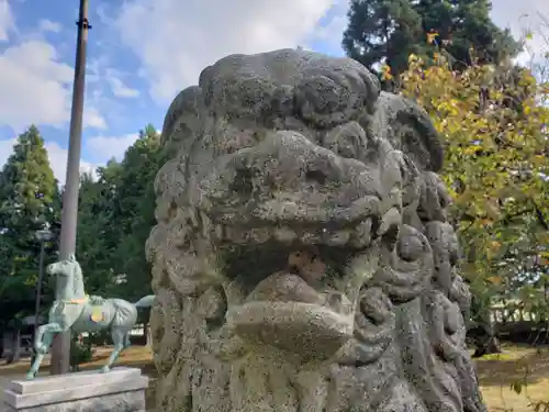 中野神社の狛犬