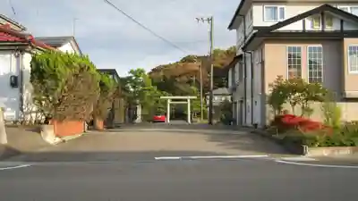 柏崎大神宮の周辺