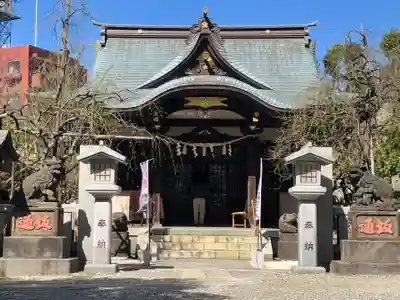 牛天神北野神社の本殿・本堂