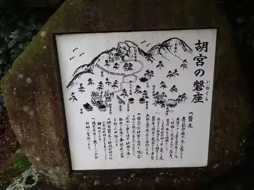 胡宮神社（敏満寺史跡）の建物その他