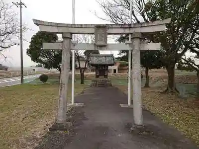 厳島辨天神社の鳥居