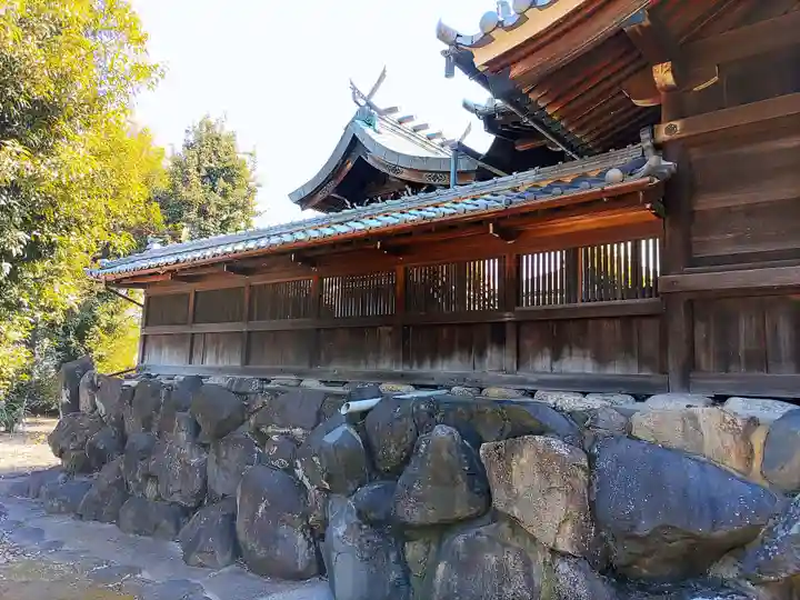 八幡社(外崎)の本殿・本堂