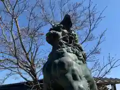 武蔵御嶽神社の狛犬