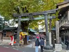 湯島天満宮の鳥居