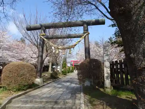 見川稲荷神社の鳥居