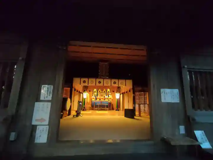 事任八幡宮の本殿・本堂