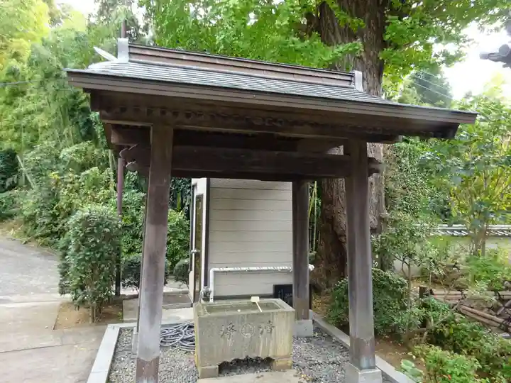 福聚院の手水舎