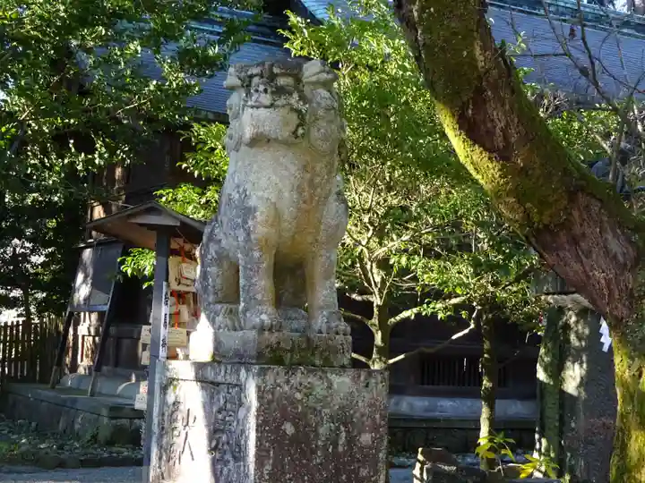 報徳二宮神社の狛犬