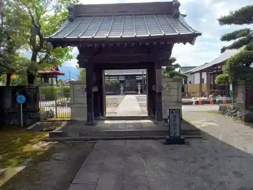善栄寺の山門・神門